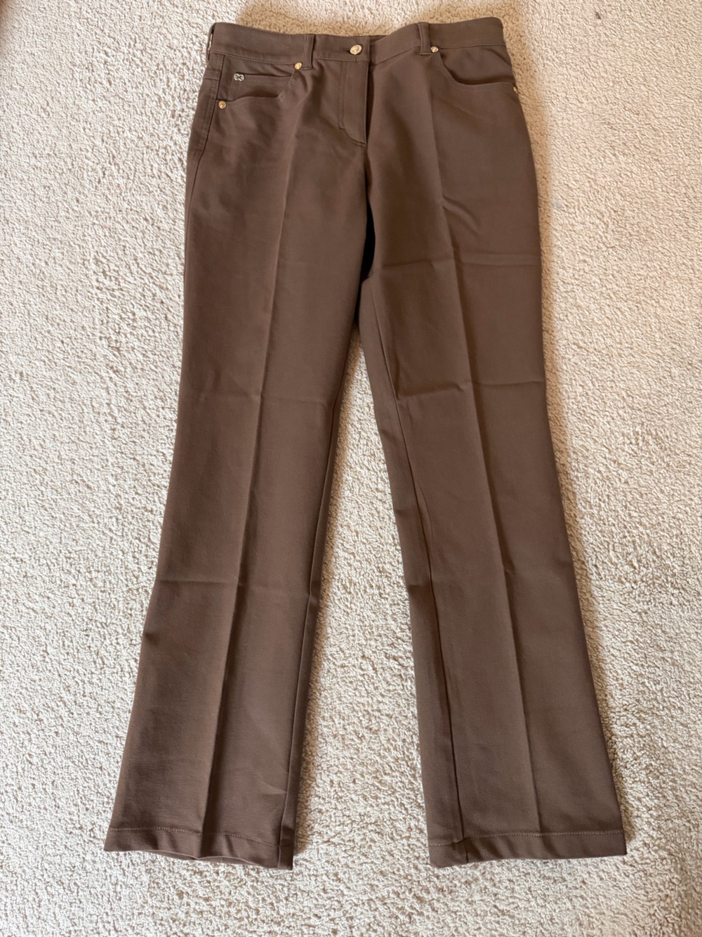 Escada Brown Women's Trousers size 36